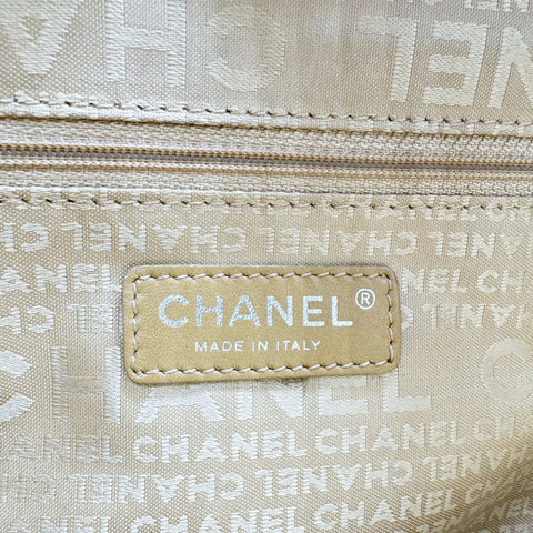 Chanel Clover Canvas Tote