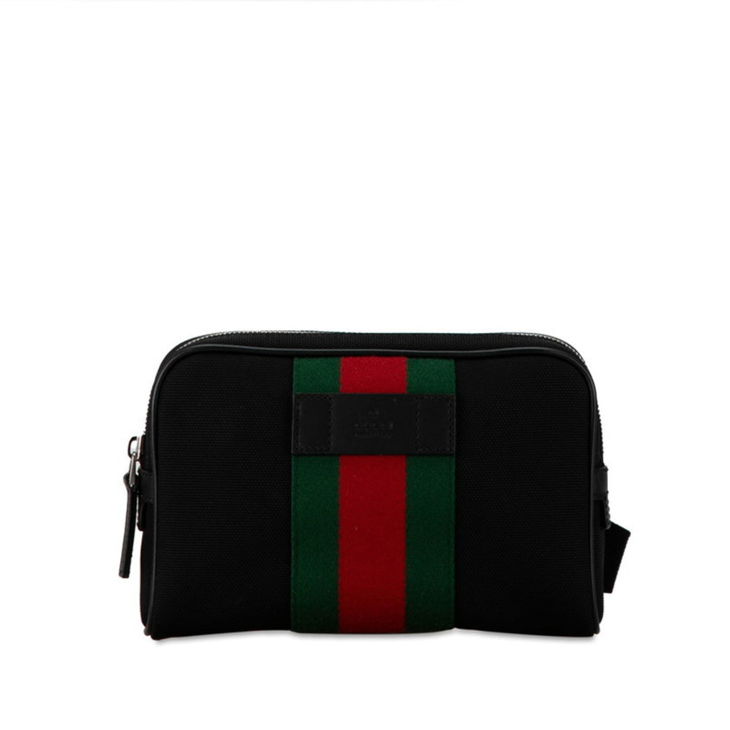 Gucci Sherry Canvas Shoulder Bag