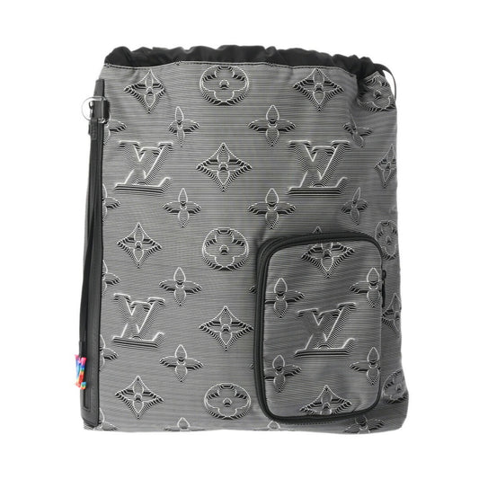 Louis Vuitton Drawsting Canvas Backpack