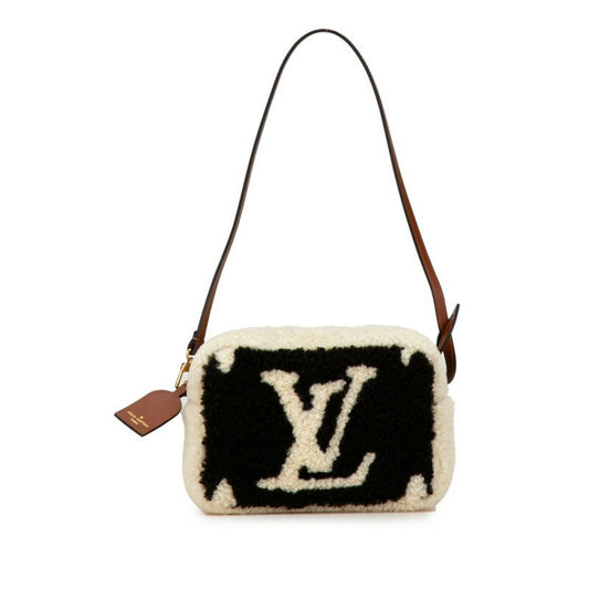 Louis Vuitton Beach Pouch Fur Clutch