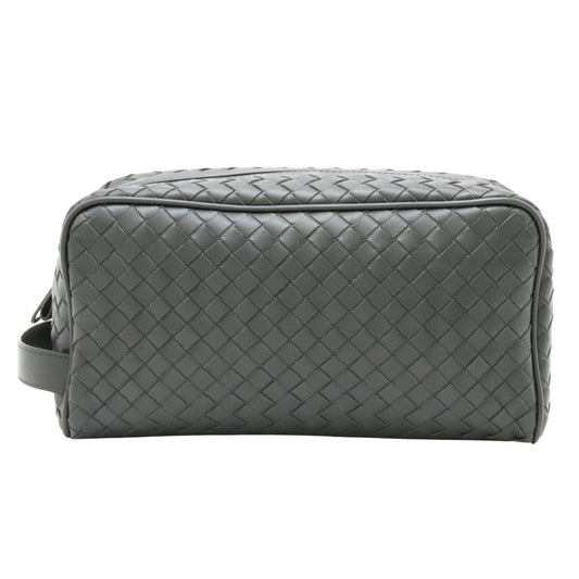 Bottega Veneta Intrecciato Leather Clutch