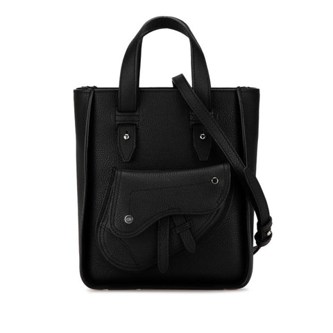 Dior Saddle Leather Tote