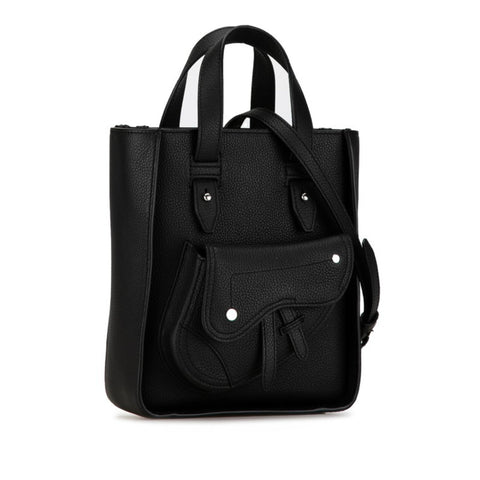 Dior Saddle Leather Tote