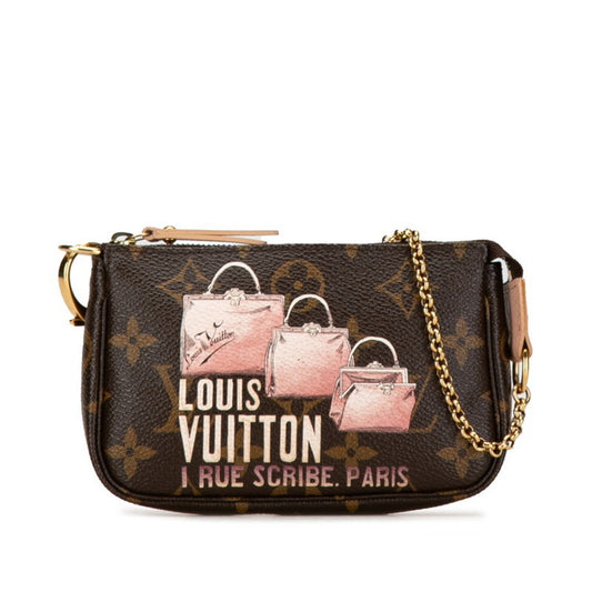 Louis Vuitton Pochette Accessoire Canvas Clutch