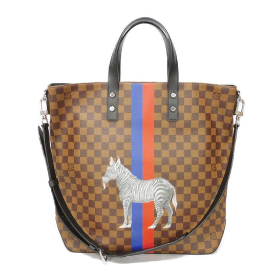 Louis Vuitton Savane Leather Tote