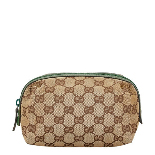 Gucci Gg Canvas Canvas Clutch