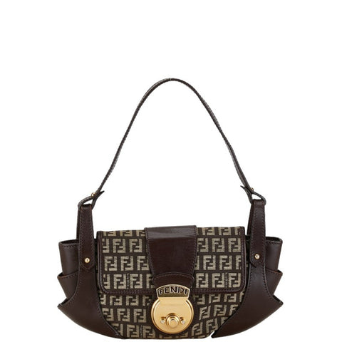 Fendi Zucca Canvas Handbag