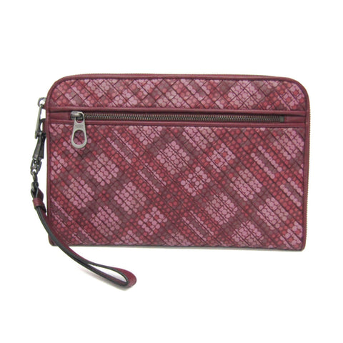 Bottega Veneta Intrecciato Leather Clutch