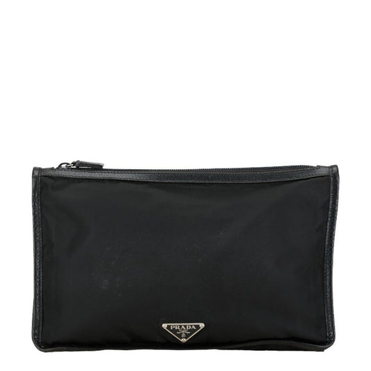 Prada Tessuto Synthetic Clutch