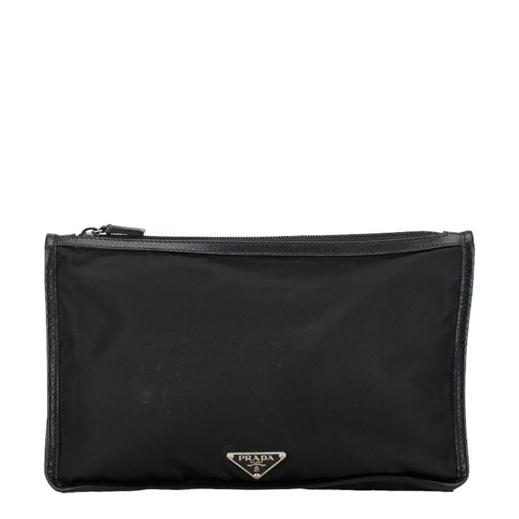 Prada Tessuto Synthetic Clutch