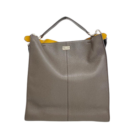 Fendi Peekaboo X Lite Leather Handbag