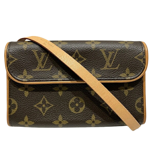 Louis Vuitton Pochette Florentine Canvas Clutch