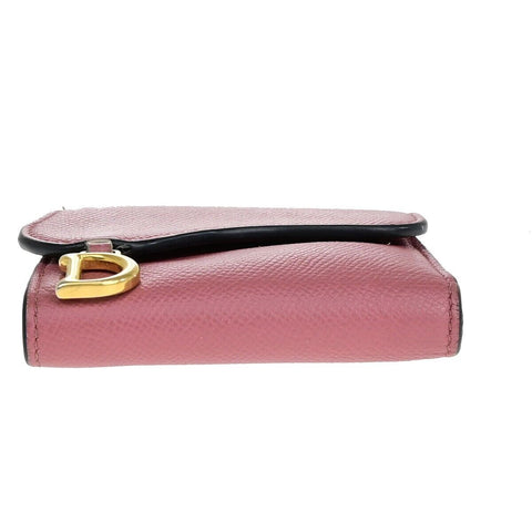 Dior Lotus Lady Dior Leather Wallet