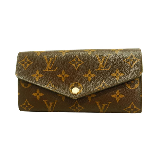 Louis Vuitton Portefeuille Sarah Canvas Wallet