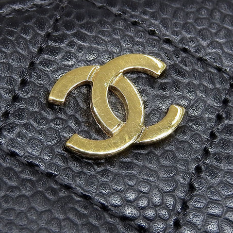 Chanel Coco Mark Leather Wallet