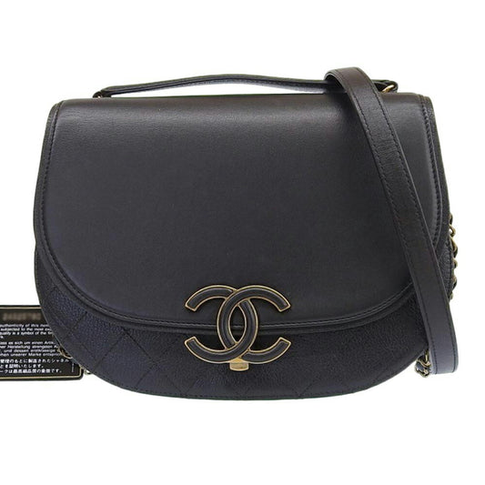 Chanel Coco Curve Leather Handbag