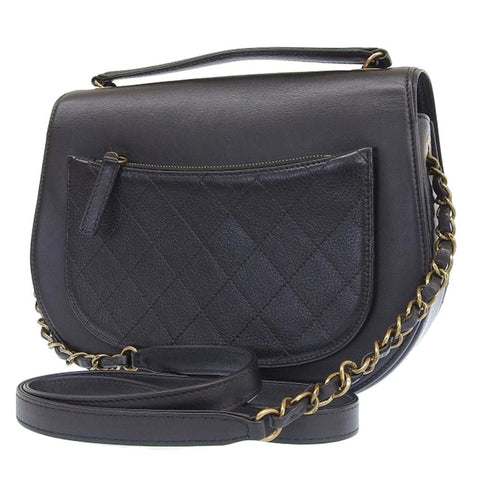 Chanel Coco Curve Leather Handbag