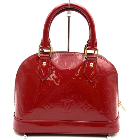 Louis Vuitton Alma Bb Patent Leather Handbag