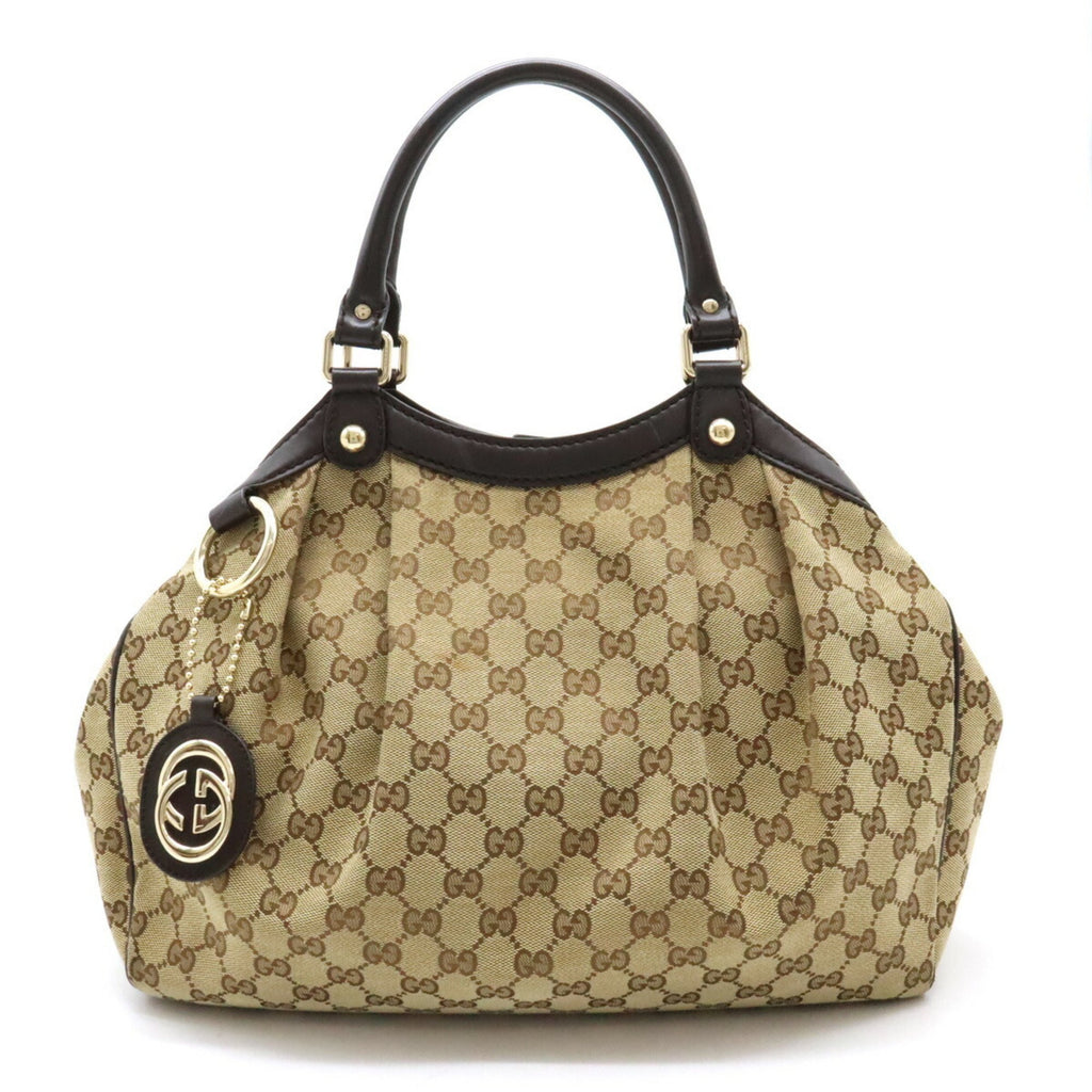 Gucci Sukey Canvas Handbag