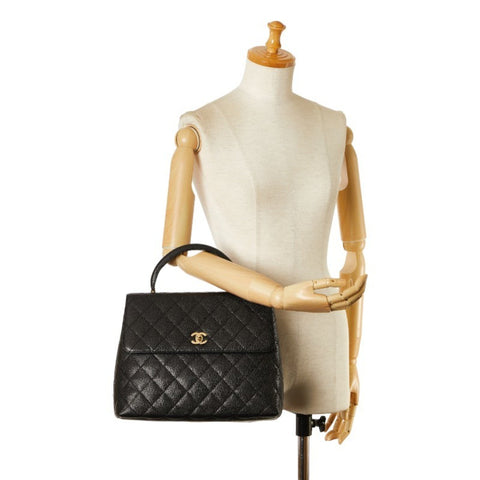 Chanel Coco Handle Leather Handbag