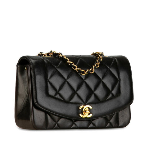 Chanel Diana Leather Shoulder Bag