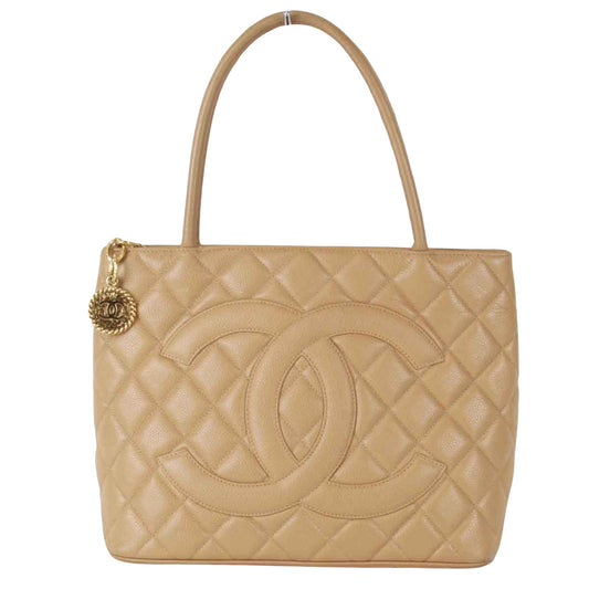 Chanel Medaillon Leather Tote