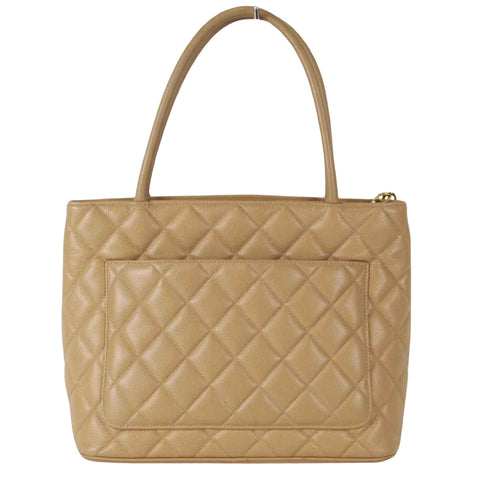 Chanel Medaillon Leather Tote