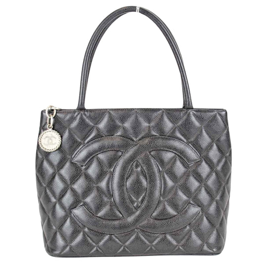 Chanel Medaillon Leather Tote