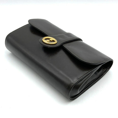 Gucci Old Gucci Leather Clutch