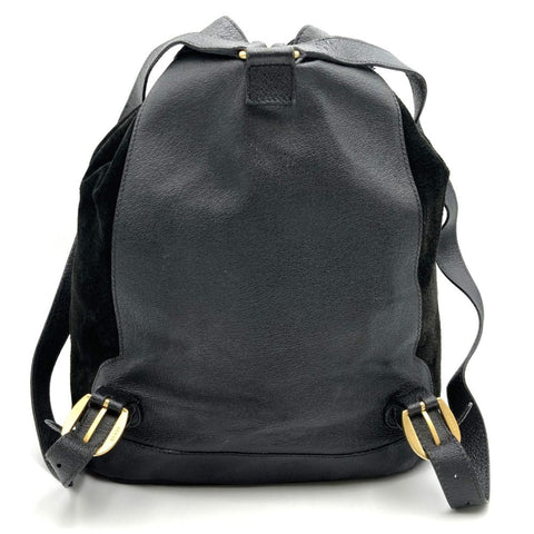 Gucci Bamboo Suede Backpack