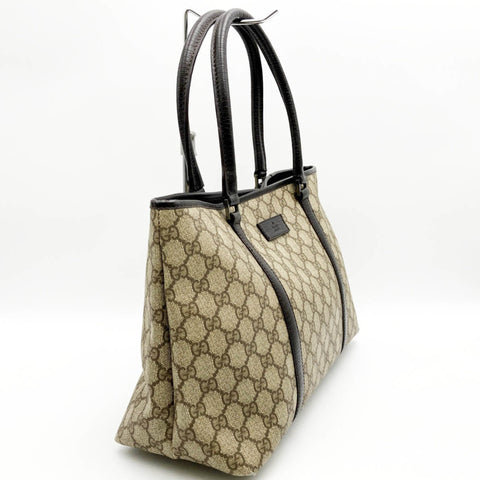 Gucci Gg Pattern Canvas Tote