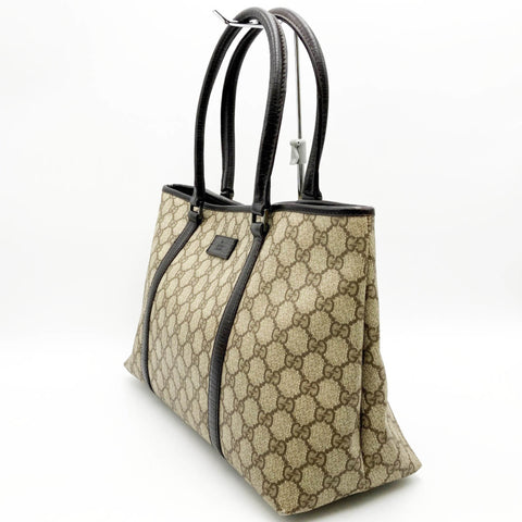 Gucci Gg Pattern Canvas Tote