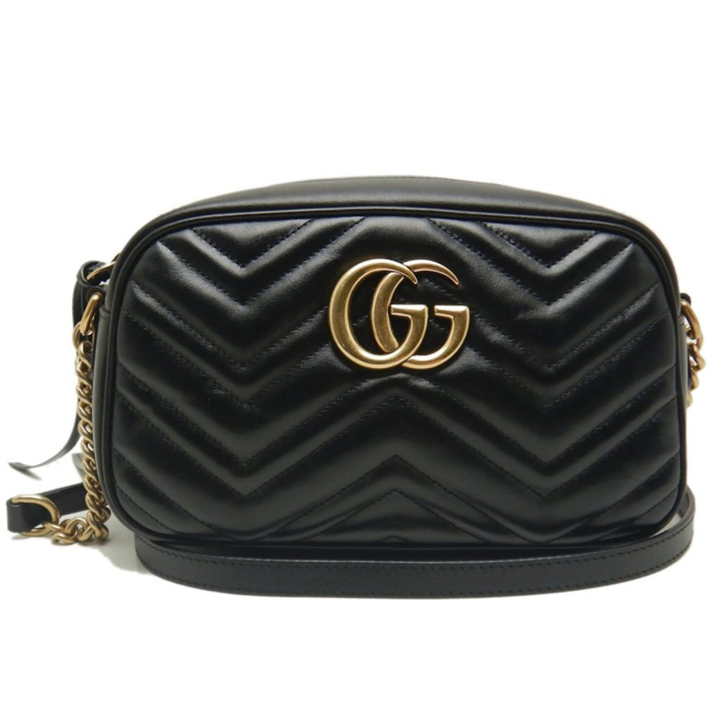 Gucci Gg Marmont Leather Shoulder Bag