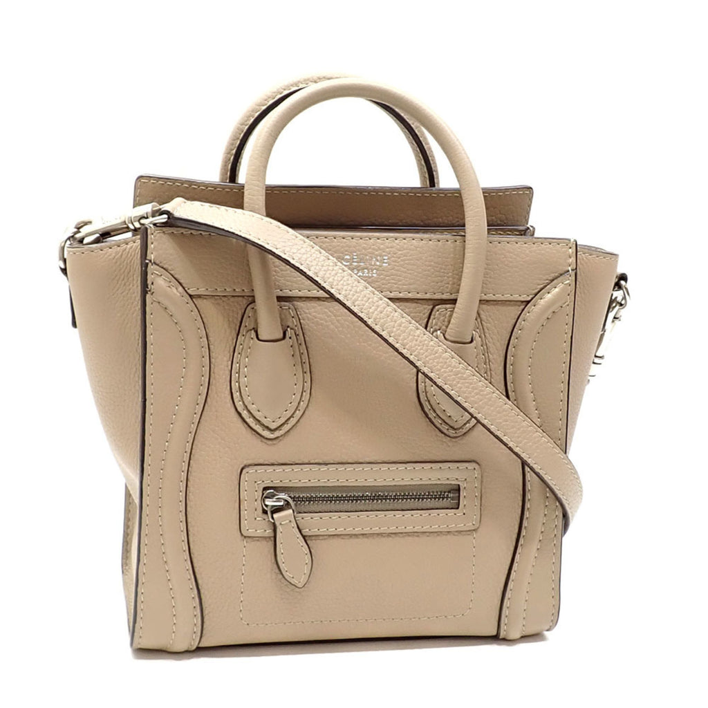 Céline Luggage Leather Handbag