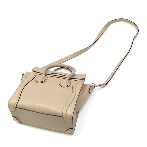 Céline Luggage Leather Handbag