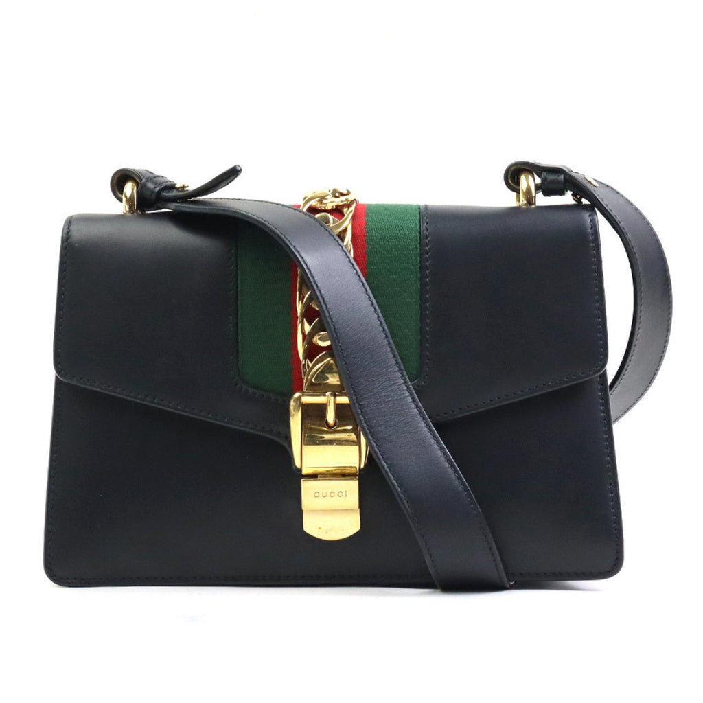 Gucci Sylvie Leather Shoulder Bag