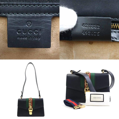 Gucci Sylvie Leather Shoulder Bag