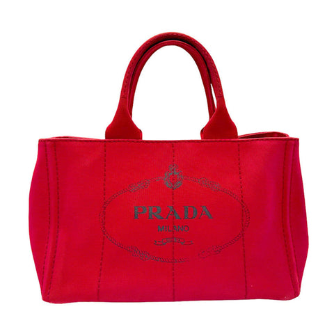 Prada Canapa Canvas Tote