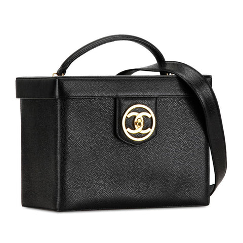 Chanel Vanity Leather Handbag