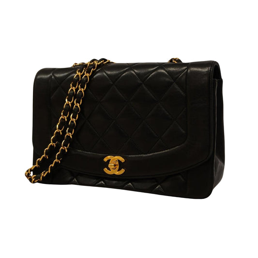 Chanel Diana Leather Shoulder Bag