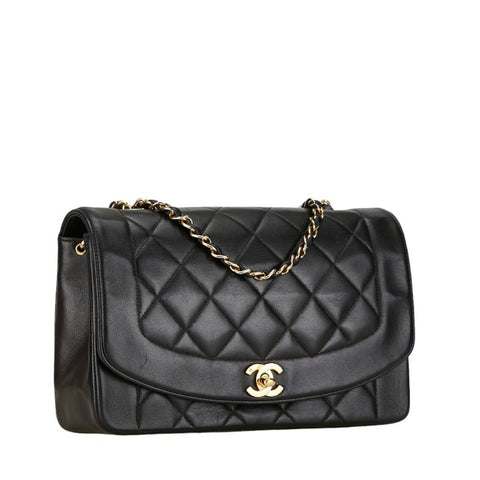 Chanel Diana Leather Shoulder Bag