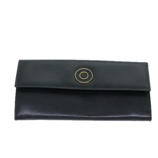 Céline Logo Du Cercle Leather Wallet