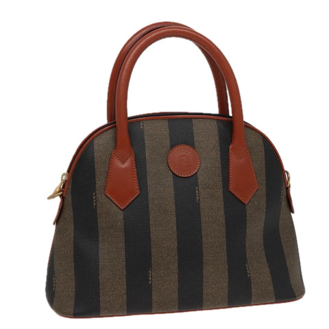 Fendi Pecan Canvas Handbag