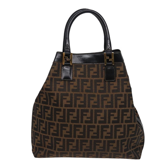 Fendi Zucca Canvas Handbag