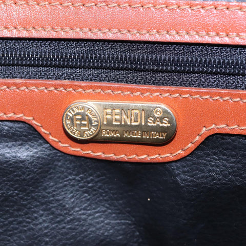 Fendi Pecan Canvas Handbag