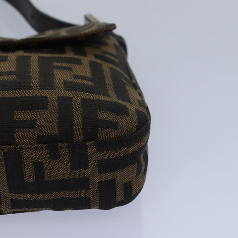 Fendi Zucca Canvas Shoulder Bag