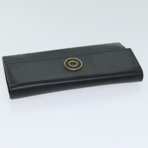 Céline Logo Du Cercle Leather Wallet