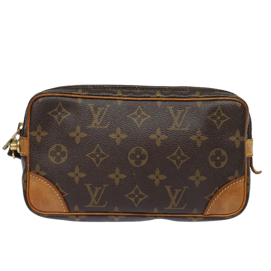 Louis Vuitton Marly Canvas Clutch