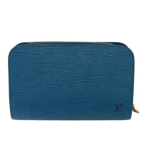 Louis Vuitton Pochette Leather Clutch