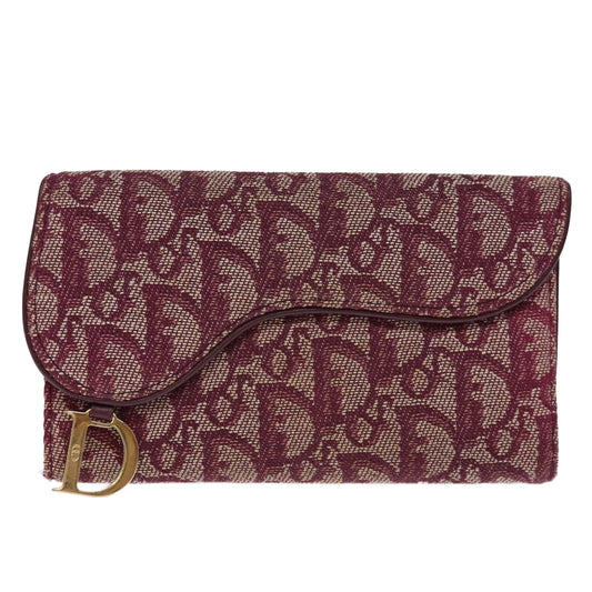 Dior Saddle Canvas Wallet